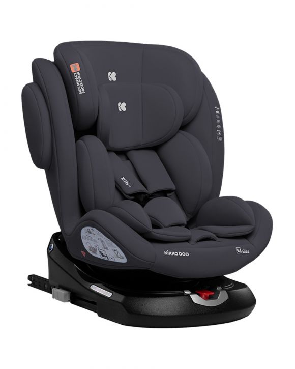 Car seat 40-150 cm i-Felix i-SIZE Dark Grey στο Bebe Maison