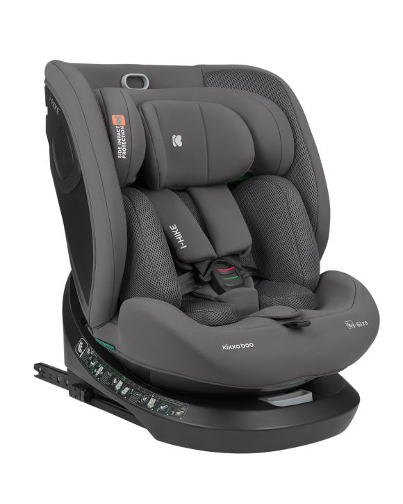 Παιδικό κάθισμα αυτοκινήτου Kikka Boo i-size 40-150 cm i-Hike Dark Grey στο Bebe Maison
