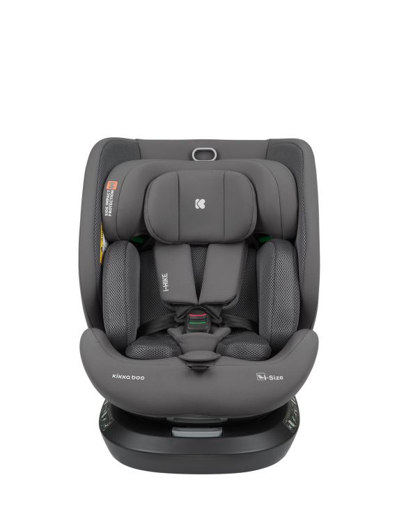 Παιδικό κάθισμα αυτοκινήτου Kikka Boo i-size 40-150 cm i-Hike Dark Grey στο Bebe Maison