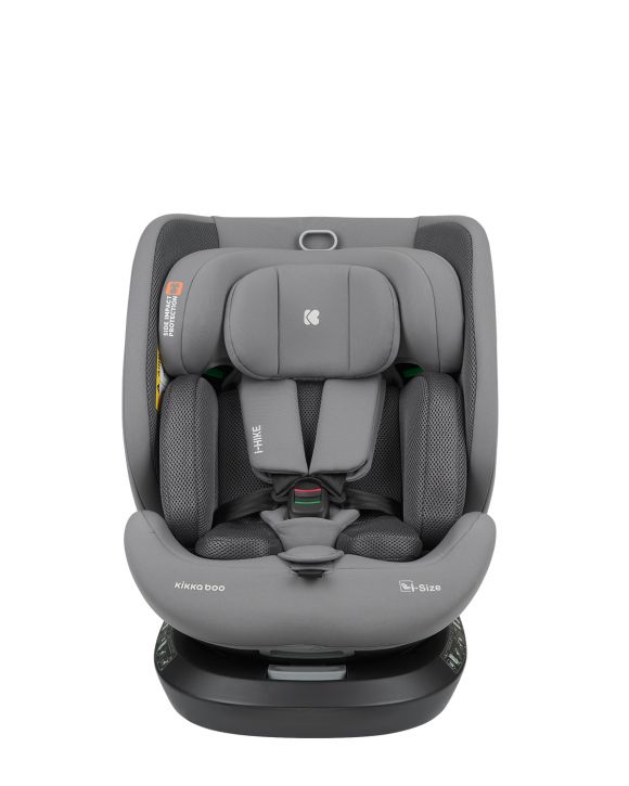 Παιδικό κάθισμα αυτοκινήτου Kikka Boo i-size 40-150 cm i-Hike Light Grey στο Bebe Maison