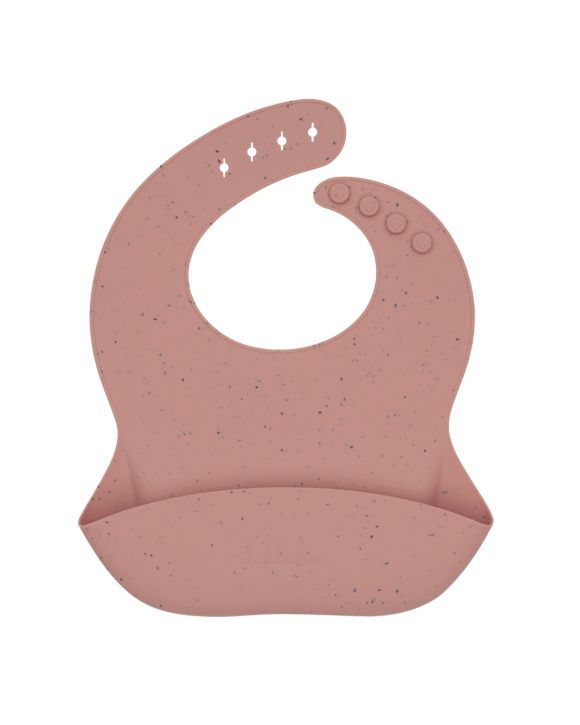 Σαλιάρα Kikka Boo από πλατινένια σιλικόνη Blush στο Bebe Maison