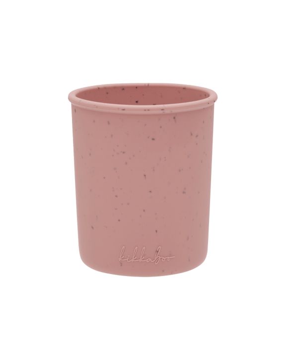 Κύπελλο Kikka Boo από πλατινένια σιλικόνη Blush στο Bebe Maison