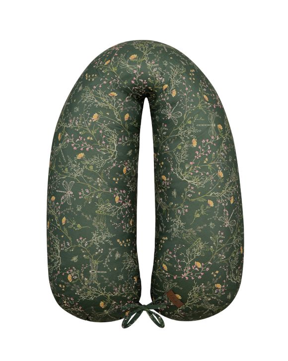 Μαξιλάρι εγκυμοσύνης και θηλασμού 150cm Kikka Boo Secret Garden Green στο Bebe Maison
