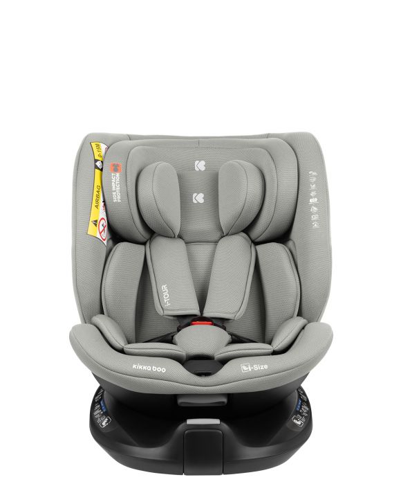 Κάθισμα αυτοκινήτου Kikka Boo i-SIZE 40-150 εκ. i-Tour Light Grey στο Bebe Maison