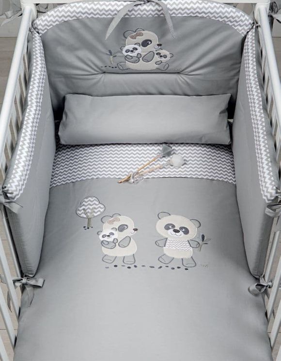 Dowry set Picci plan Bobo Zig Zag Gray στο Bebe Maison