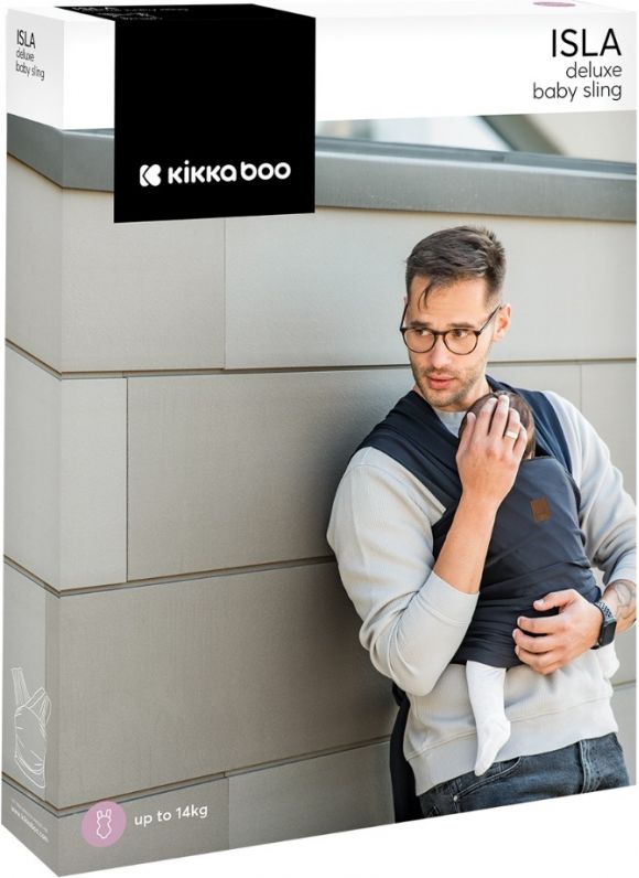 Βρεφικός μάρσιπος Kikka Boo Isla Black στο Bebe Maison