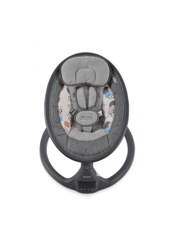 Ηλεκτρική κούνια ρηλάξ Cangaroo iSwing dark grey στο Bebe Maison