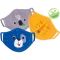 Παιδικές μάσκες από οργανικό βαμβάκι Zoocchini 3 τμχ Dog Multi στο Bebe Maison