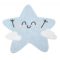 Παιδικό χαλί Lorena Canals Silhouette Mr Wonderful Happy Star αστέρι γαλάζιο στο Bebe Maison