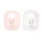 Σετ σαλιάρες Kikka Boo rabbits in love 2 τεμ. στο Bebe Maison