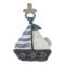 Υφασμάτινο ντουντού Little Dutch Sailors Bay βαρκάκι με κλιπ πιπίλας στο Bebe Maison