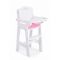 Wooden high chair for Kangaroo doll with cushion PH12B012 στο Bebe Maison