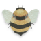 Χαλί δωματίου Lorena Canals Bee 115 x 150 εκ. στο Bebe Maison