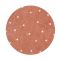 Χαλί δωματίου στρογγυλό Lorena Canals Dot - Chestnut 140 εκ. στο Bebe Maison