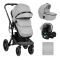 Πολυκαρότσι Kikka Boo Irene 3 σε 1 Light grey στο Bebe Maison