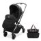 Βρεφικό καρότσι Dovadi Mio Midnight Black στο Bebe Maison