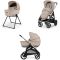 Πολυκαρότσι 2 σε 1 Inglesina Aptica Duo Pashmina Beige με σκελετό Palladio Black στο Bebe Maison