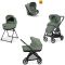 Πολυκαρότσι 3 σε 1 Inglesina Electa Quattro Murray green με σκελετό Total Black στο Bebe Maison