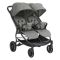 Βρεφικό καροτσάκι διδύμων Kikka Boo Happy 2 Light Grey 2024 στο Bebe Maison