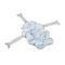 Μαλακό μαξιλαράκι μπάνιου Kikka Boo nubo Sea shell Blue στο Bebe Maison