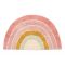Χαλί δωματίου Little Dutch Rainbow Pink με υπόστρωμα latex 80x130 στο Bebe Maison