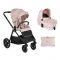 Πολυκαρότσι 2 σε 1 Cangaroo Celebrity Cloud Pink στο Bebe Maison