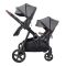Βρεφικό καρότσι διδύμων Kikka Boo Go2 γκρι στο Bebe Maison
