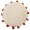 Lorena Canals. Round white-terracota pillow στο Bebe Maison