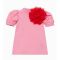 Children's dress The Tiny Universe “Tiny Flower” Pink and Red στο Bebe Maison