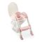 Στεφάνι WC με σκαλοπάτι Thermobaby Kiddyloo Toilet Trainer Powder Pink στο Bebe Maison