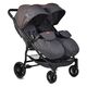 Cangaroo Rome Black twin stroller στο Bebe Maison