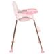 Dining chair Kikka Boo Sky-high 2in1 pink στο Bebe Maison