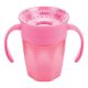 Educational Glass with Dr Brown's Cheers 360 ° 200ml Pink στο Bebe Maison