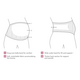Υποστηρικτική ζώνη εγκυμοσύνης Carriwell χωρίς ραφές S, M, L, XL Λευκό στο Bebe Maison