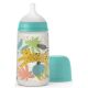 PP SUAVINEX plastic bottle with normal silicone nipple Jungle Green 3-6 months 270ml στο Bebe Maison