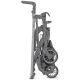 Πολυκαρότσι Inglesina quattro Trilogy System Bermuda Beige City silver/white στο Bebe Maison