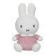 Υφασμάτινο λούτρινο Miffy Pink με εσωτερικό κουδουνάκι 20cm στο Bebe Maison