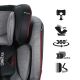 Κάθισμα αυτοκινήτου Bebe Stars Levante Plus Isofix 0-36 κιλά 360° Red 912-185 στο Bebe Maison