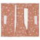 Φορητή θήκη για πάνες Little Dutch Wild Flowers Rust  31x25 στο Bebe Maison