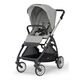 Πολυκαρότσι 3 σε 1 Inglesina Quattro Electa Greenwich Silver χρώμα σκελετού silver black στο Bebe Maison