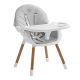 Καρεκλάκι φαγητού woody 2in1 Bebe Stars grey 894-186 στο Bebe Maison