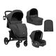 Wheelchair 3 in 1 Kikka Boo Madrid black melange 2020 στο Bebe Maison