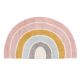 Χαλί δωματίου Little Dutch rainbow shape pink 80X130 στο Bebe Maison