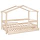 Children&#39;s bed Picci Montessorri Cottage natural with tortora dowry set 99x194.50x139 στο Bebe Maison