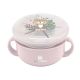 Μπολ φαγητού Kikka Boo 380ml 2 σε 1 Savanna pink στο Bebe Maison