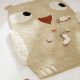 Carpet Woolen Owl Kids Concept 120x90 Green στο Bebe Maison