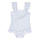 Baby swimsuit with ruffles Little Dutch Daisies Blue στο Bebe Maison