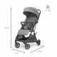 Inglesina Now Snap gray stroller στο Bebe Maison