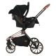 Stroller 3 in 1 Bebe Stars Jewel volcano black στο Bebe Maison