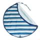 Waterproof toy mattress and 2 in 1 bag PLAY & GO Outdoor Blue green stripes στο Bebe Maison